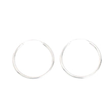 E0001 Round Hoop Earrings