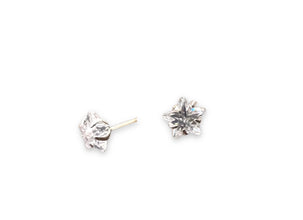 E0100star crystal earrings stud
